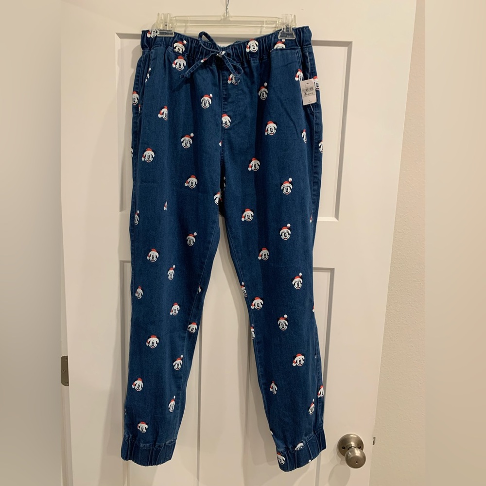 Disney Christmas Jean Jogger
